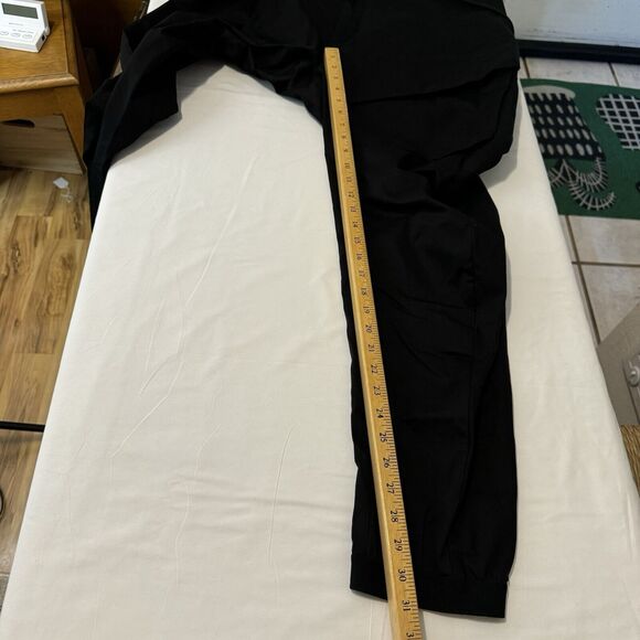 Nike Made in Italy Black Pants Mens 38 AQ0681-010 Cotton Stretch Golf Athleisure - Picture 6 of 14